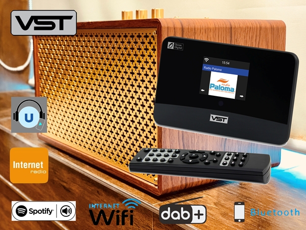 Med hjemme-adapter fra VST oppgraderes gamle stereo-anlegg med det siste innen teknologi. Lev. tid 5-7 dgr.